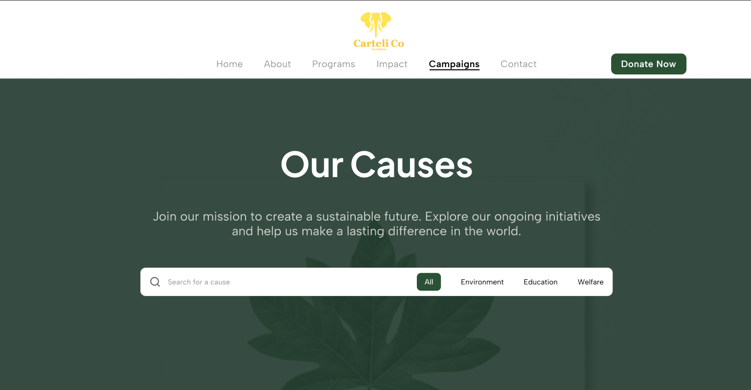 cartelico Website