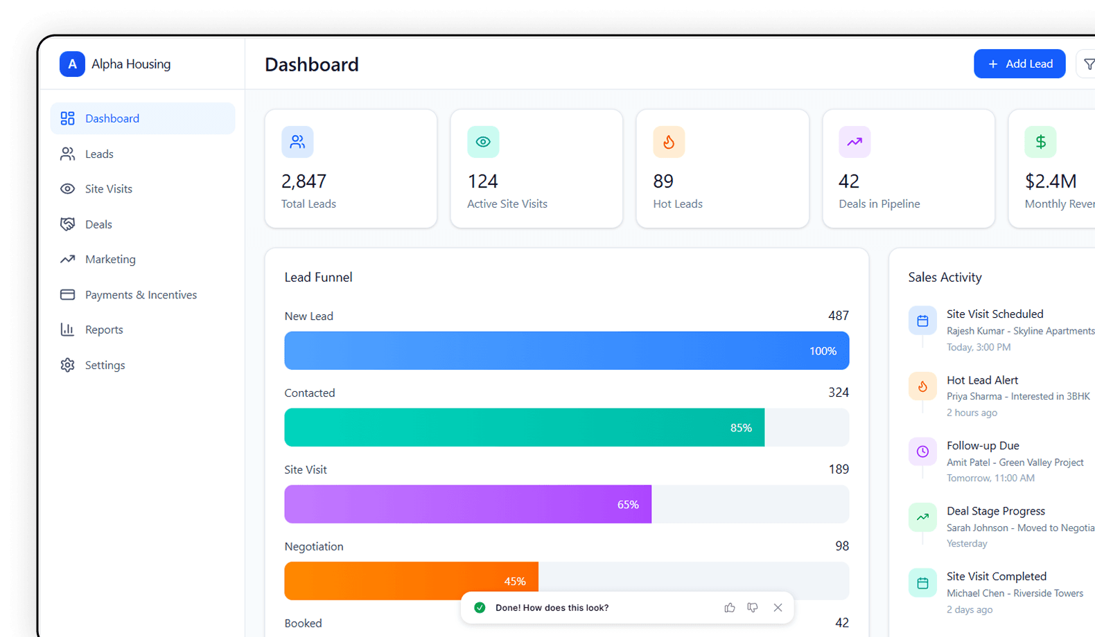 Alpha Housing - Smarter Real Estate CRM for Growing Teams